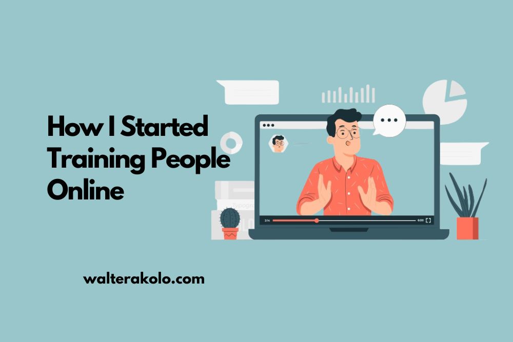 How I Started Training People Online